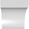 Ekena Millwork 3 1/2-in. W x 40-in. D x 40-in. H Legacy Architectural Grade PVC Knee Brace BRCP035X40X40LEC - alternate 6